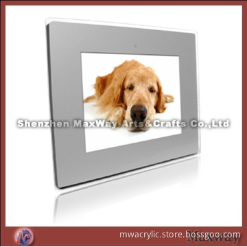 10 Inch Silver Acrylic Photo/Picture Frame